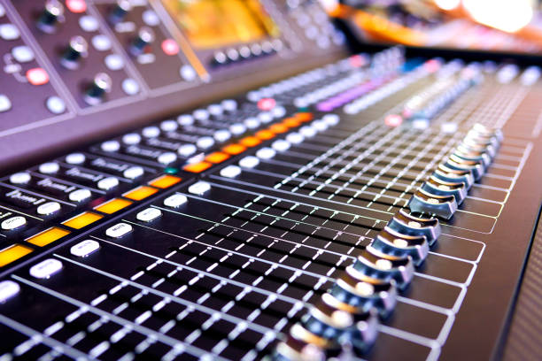 Audio visual rental console and equipment
